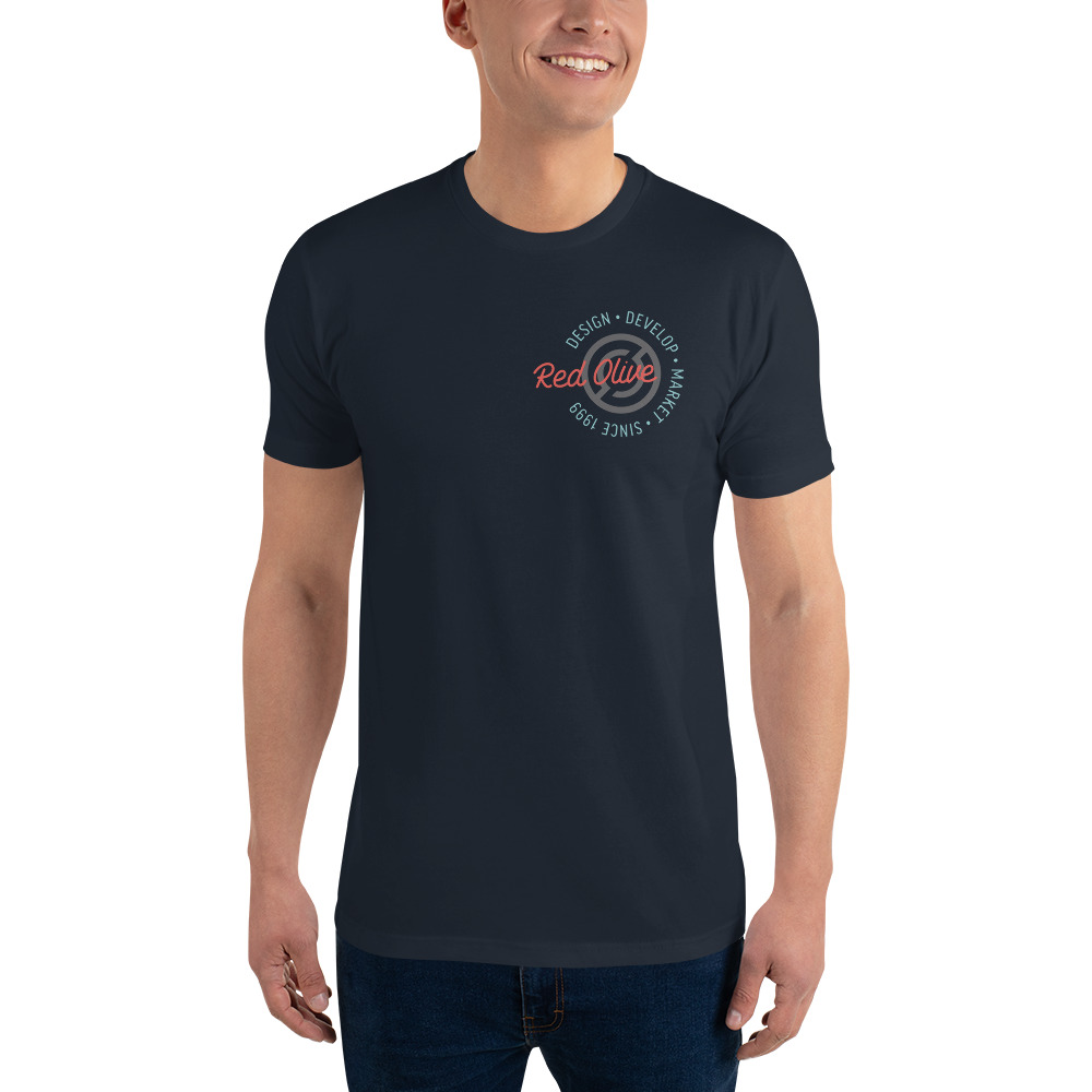Mens fitted t shirt midnight navy front 62c75dfb274e5.jpg
